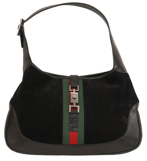 black shoulder gucci bag|vintage black Gucci shoulder bag.